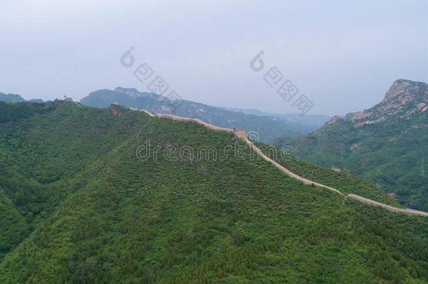 空气的看法关于伟大的墙关于中国.