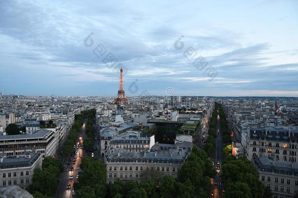 Eiffel语言塔,巴黎,法国