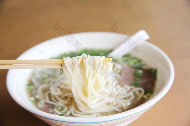 中国人面条汤