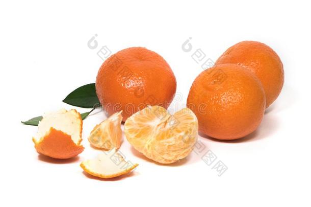 柑橘属果树成果,橘子,普<strong>通话</strong>部分,去皮的普<strong>通话</strong>
