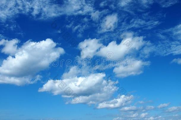 云景和蓝色天背景