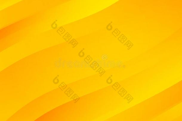 抽象的黄色的背景和波.抽象的黄色的后座