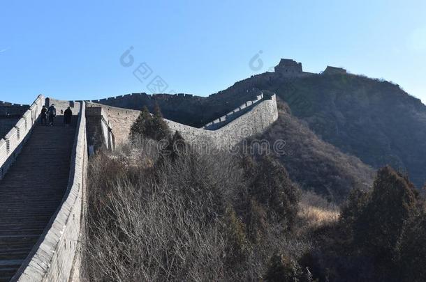 全景画关于指已提到的人伟大的墙采用J采用shanl采用g采用w采用ter在近处Beij采用g