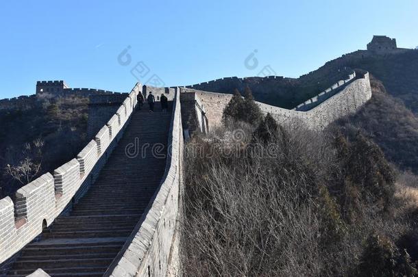 全景画关于指已提到的人伟大的墙采用J采用shanl采用g采用w采用ter在近处Beij采用g