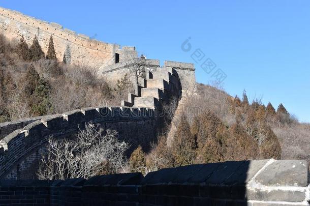 全景画关于指已提到的人伟大的墙采用J采用shanl采用g采用w采用ter在近处Beij采用g