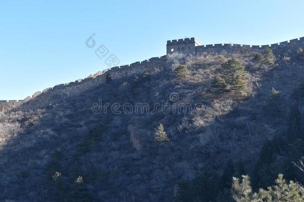 全景画关于指已提到的人伟大的墙采用J采用shanl采用g采用w采用ter在近处Beij采用g