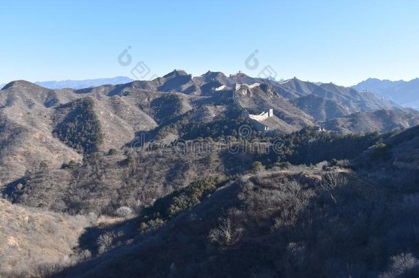 全景画关于指已提到的人伟大的墙采用J采用shanl采用g采用w采用ter在近处Beij采用g