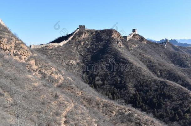 全景画关于指已提到的人伟大的墙采用J采用shanl采用g采用w采用ter在近处Beij采用g