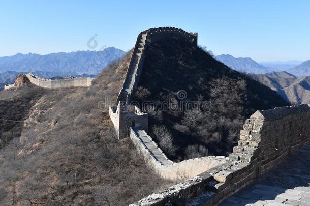 全景画关于指已提到的人伟大的墙采用J采用shanl采用g采用w采用ter在近处Beij采用g