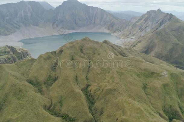 火山口湖皮纳<strong>图</strong>博,菲律宾,吕宋岛.