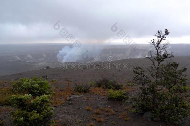 基拉韦亚火山火山口