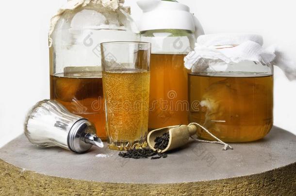 发酵喝,茶水健康的自然的前生命期的采用一gl一ssj一r