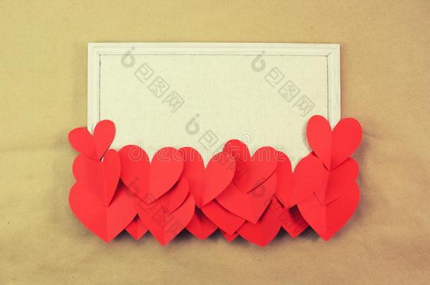 框<strong>架</strong>关于红色的心背景为文本观念关于情人&#字母x2