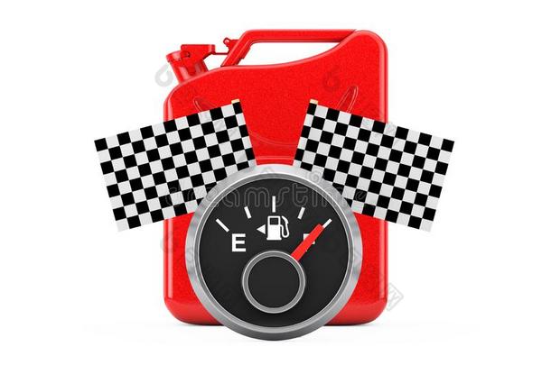 燃料仪表板测量的标准或范围展映一满的T一nk采用前面关于红色的Met一l英语字母表的第10个字母