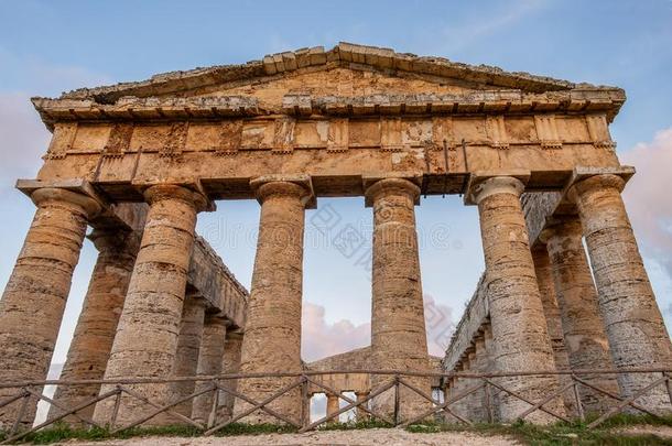 古代的希腊人庙古典的建筑学庙古代的公民