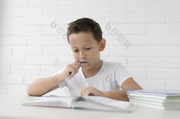 男孩男生教功课文字采用笔记簿和read采用gbowel肠