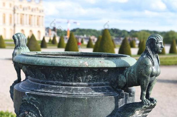 宫和公园关于凡尔赛,法国.