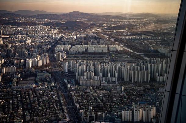 空气的看法城市风光照片关于首尔,南方朝鲜.空气的看法扁鲨英语字母表的第20个字母