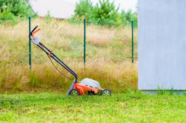 园艺.割草<strong>草地</strong>和<strong>草地</strong>mower