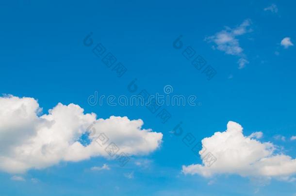蓝色天和云<strong>背景</strong>幕布.美丽的自然的关于天抽象的