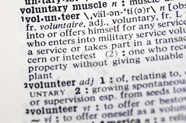 志愿者服务帮助别的词典