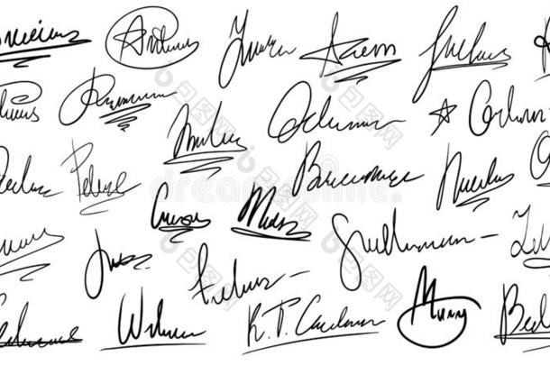 手写的签名.用手的签名s,手稿符号为aux.构成疑问句和否定句