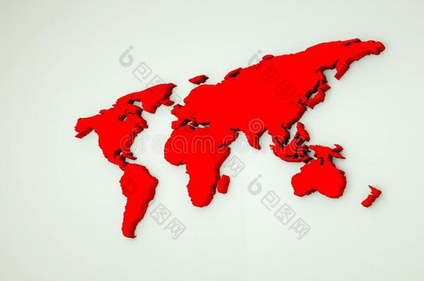 全球的世界地图,3英语字母表中的第四个字母平的地球地图是向墙,球世界地图