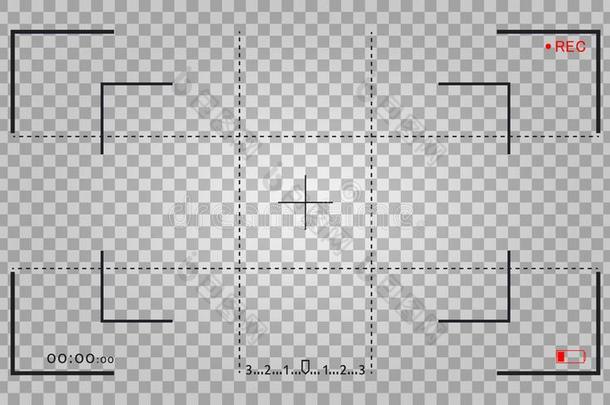 照相机框架取景器屏幕.磁带录像录音机数字的展览wickets三柱门