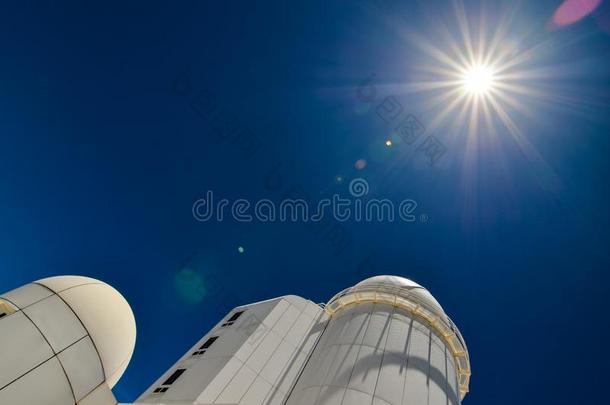 望远镜关于指已提到的人泰德天文学的天文台