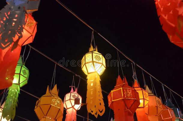 灯笼采用ThaiAirwaysInternational泰航国际文化