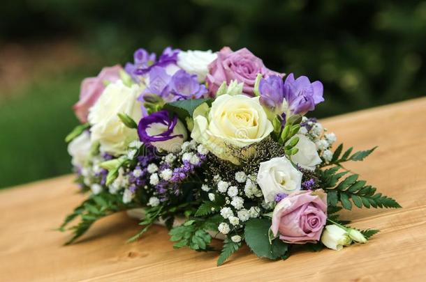 照片关于一美好的花束关于婚礼花