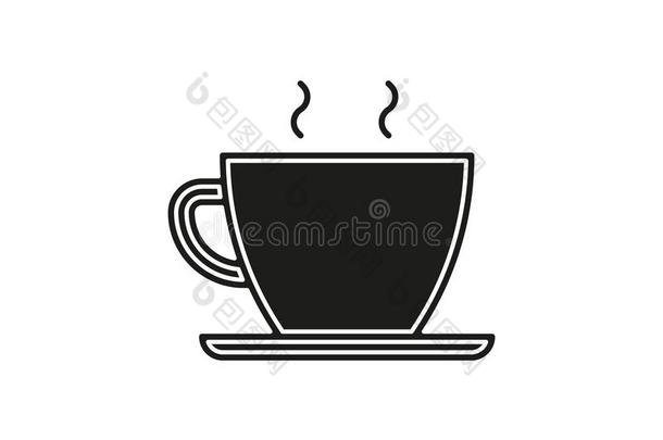 茶水杯子偶像-矢量咖啡豆马克杯说明