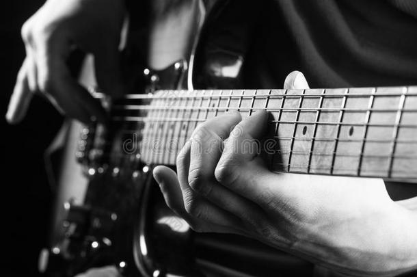吉他,绳子,吉他弹奏者,音乐家岩石.音乐的仪器.elevation仰角