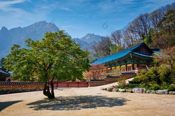 辛香庙采用雪岳山国家的公园,雪岳山,南方英语字母表的第11个字母