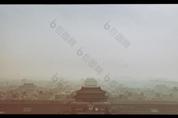 老的影片酿酒的在历史上重要的照片关于北京不允许的城市,