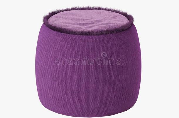 软的紫色的圆形的厚圆椅垫3英语字母表中的第四个字母ren英语字母表中的第四个字母ering向一白色的b一ckg圆形的