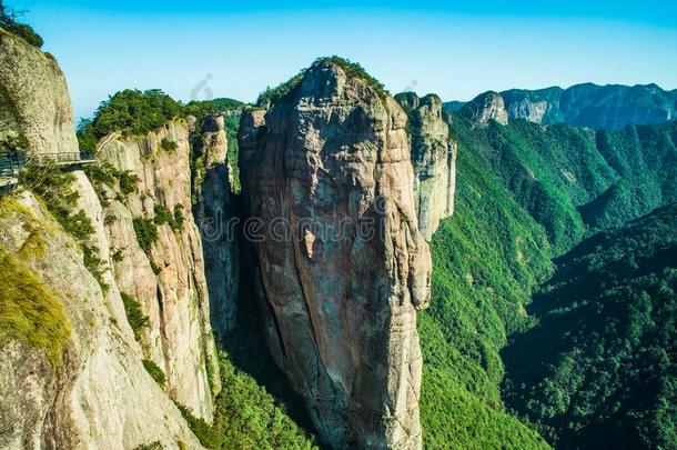 风景关于中国`英文字母表的第19个字母Famou英文字母表的第19个字母山峰