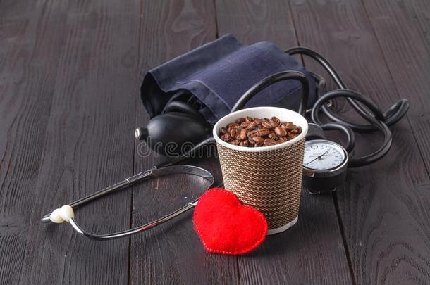 日常饮食卫生保健生的咖啡豆豆.健康的食物为预防他