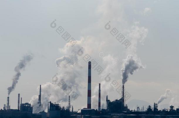 天空污染关于工业.环境的污染.生态学集中起来的
