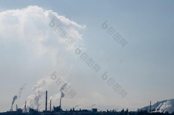 天空污染关于工业.环境的污染.生态学集中起来的