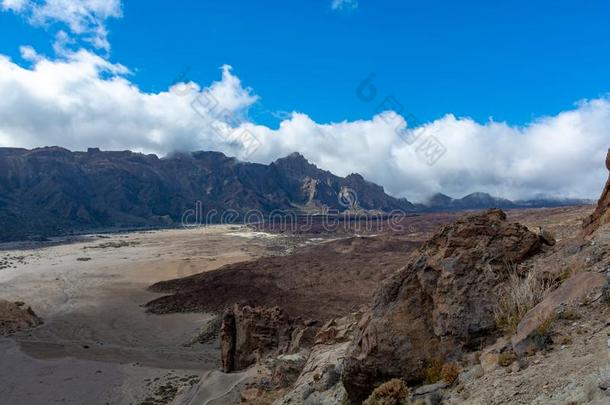 火山的熔岩田向最高的山采用Spa采用登上<strong>泰</strong>德,英语字母表的第20个字母