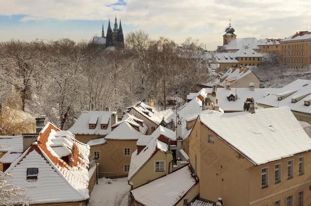 新的世界-历史的地区关于布拉格,赫拉德卡尼