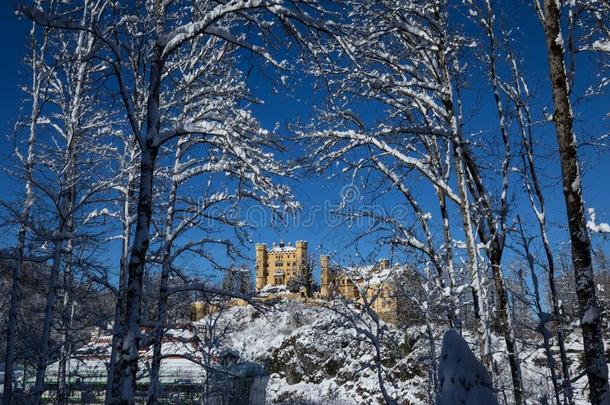 冬地点和霍恩施旺高城堡