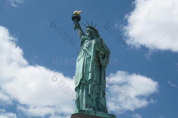雕像关于自由,自由岛