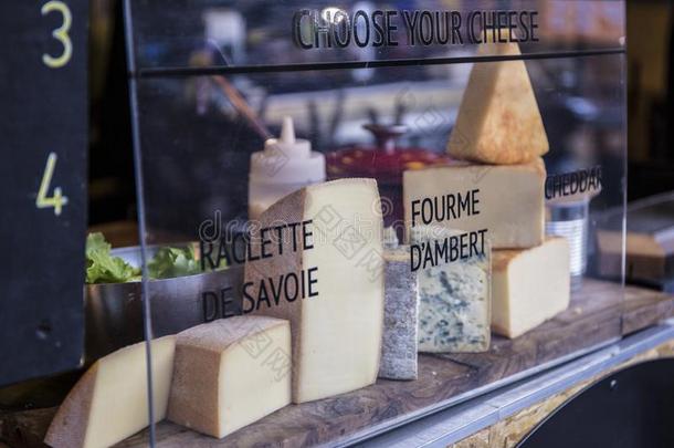 法国的奶酪选择