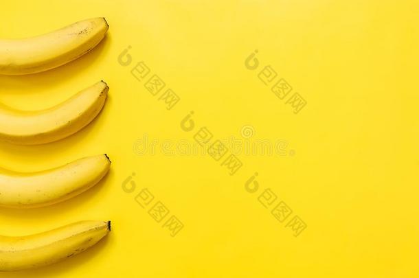 <strong>富有</strong>色彩的生动的香蕉<strong>极简</strong>主义观念