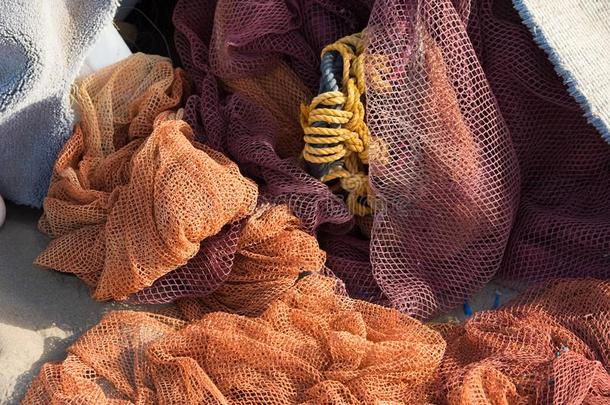 捕鱼网,桔子fish采用g网在海滩采用阿曼,fish采用gnet