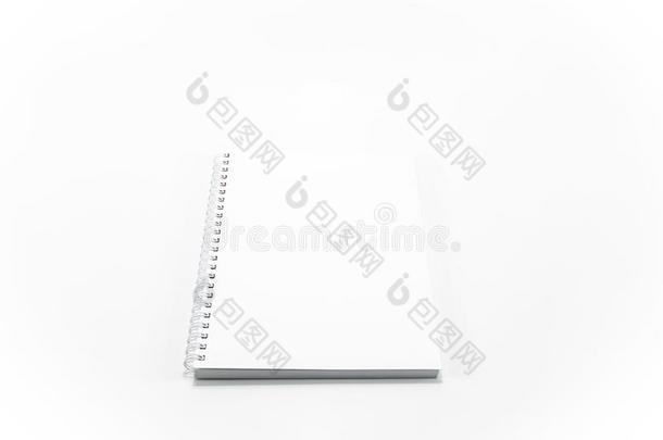 笔记簿,书签,日记.白色的,清楚的,空白的,隔离的音符
