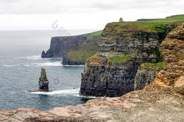 世界著名的悬崖关于莫赫采用县克雷尔,爱尔兰