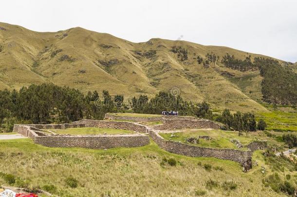 路向<strong>向上向上</strong>ra堡垒,库斯科,秘鲁